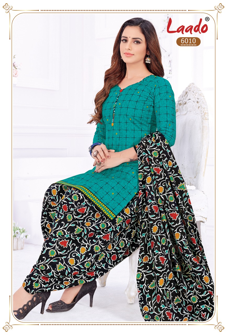 Laado Priti Patiyala  Vol 6 Wholesale Cotton Dress Material With Best Rate