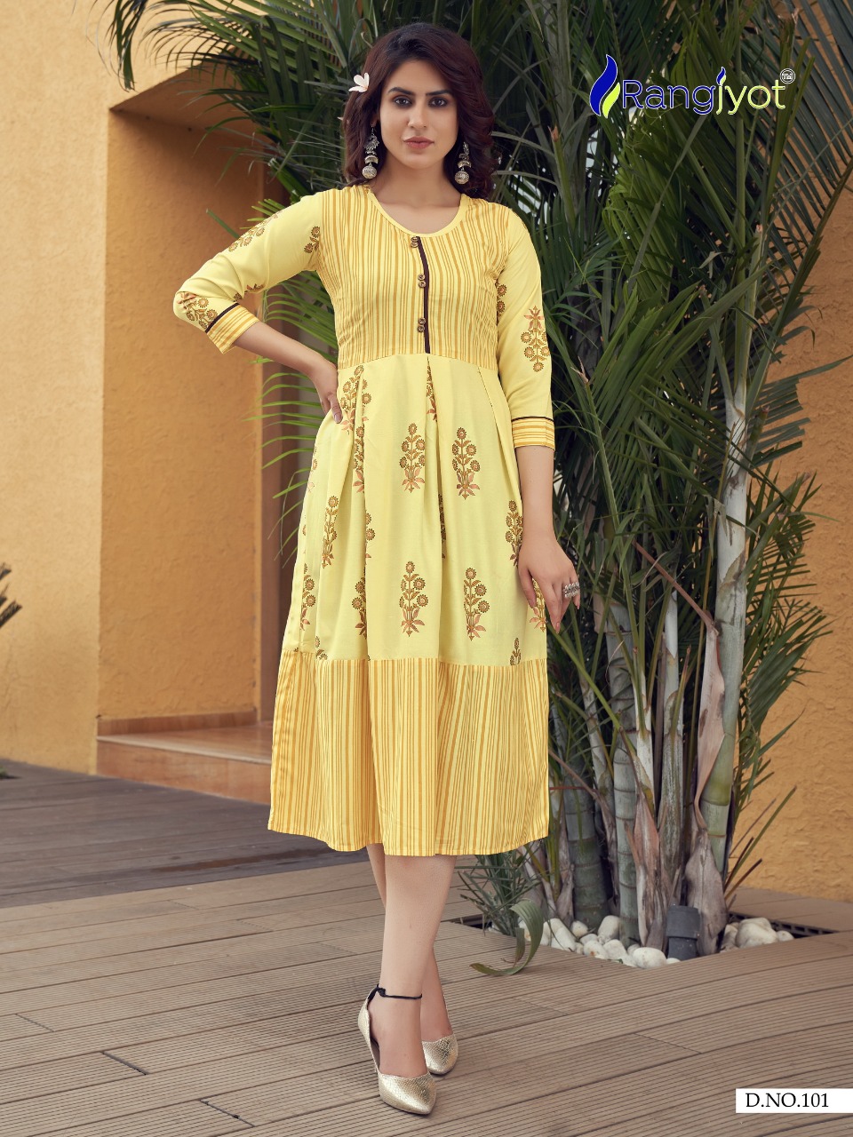 Rangjyot Presents Summer Queen Vol 1 Designer Kurtis Manufacturer