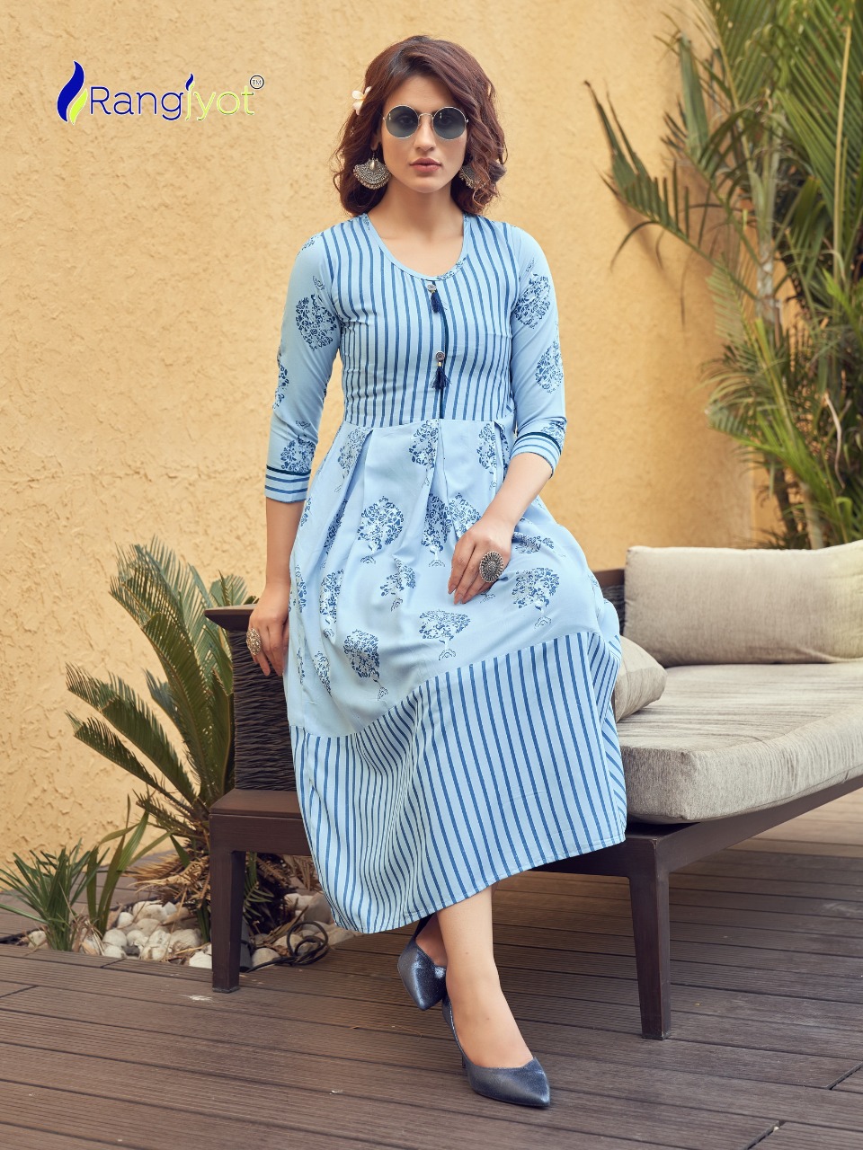 Rangjyot Presents Summer Queen Vol 1 Designer Kurtis Manufacturer