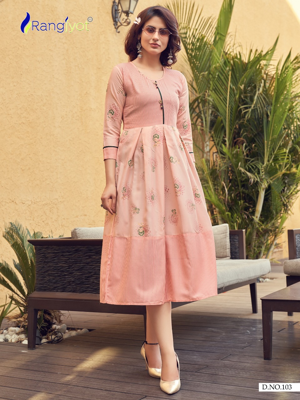 Rangjyot Presents Summer Queen Vol 1 Designer Kurtis Manufacturer