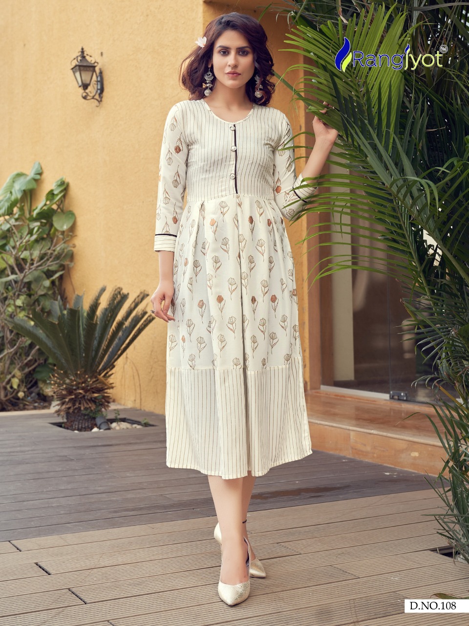 Rangjyot Presents Summer Queen Vol 1 Designer Kurtis Manufacturer