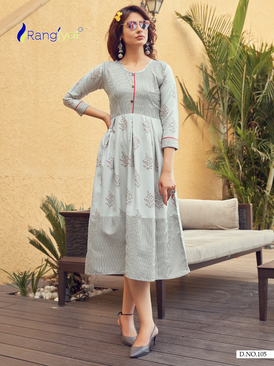 Rangjyot Presents Summer Queen Vol 1 Designer Kurtis Manufacturer