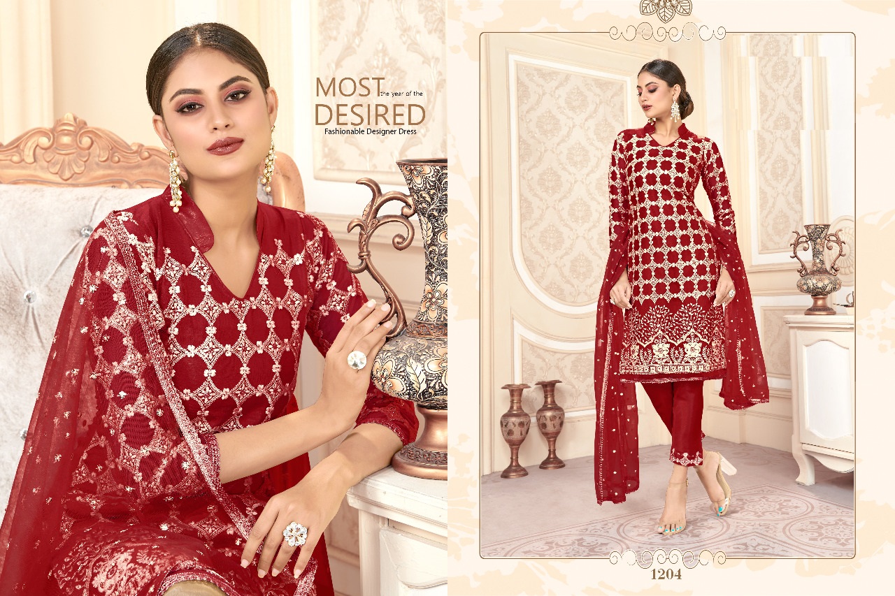 Rudra 202 Series Buy Latest Designer Salwar Suits 2021 Eid Catalog