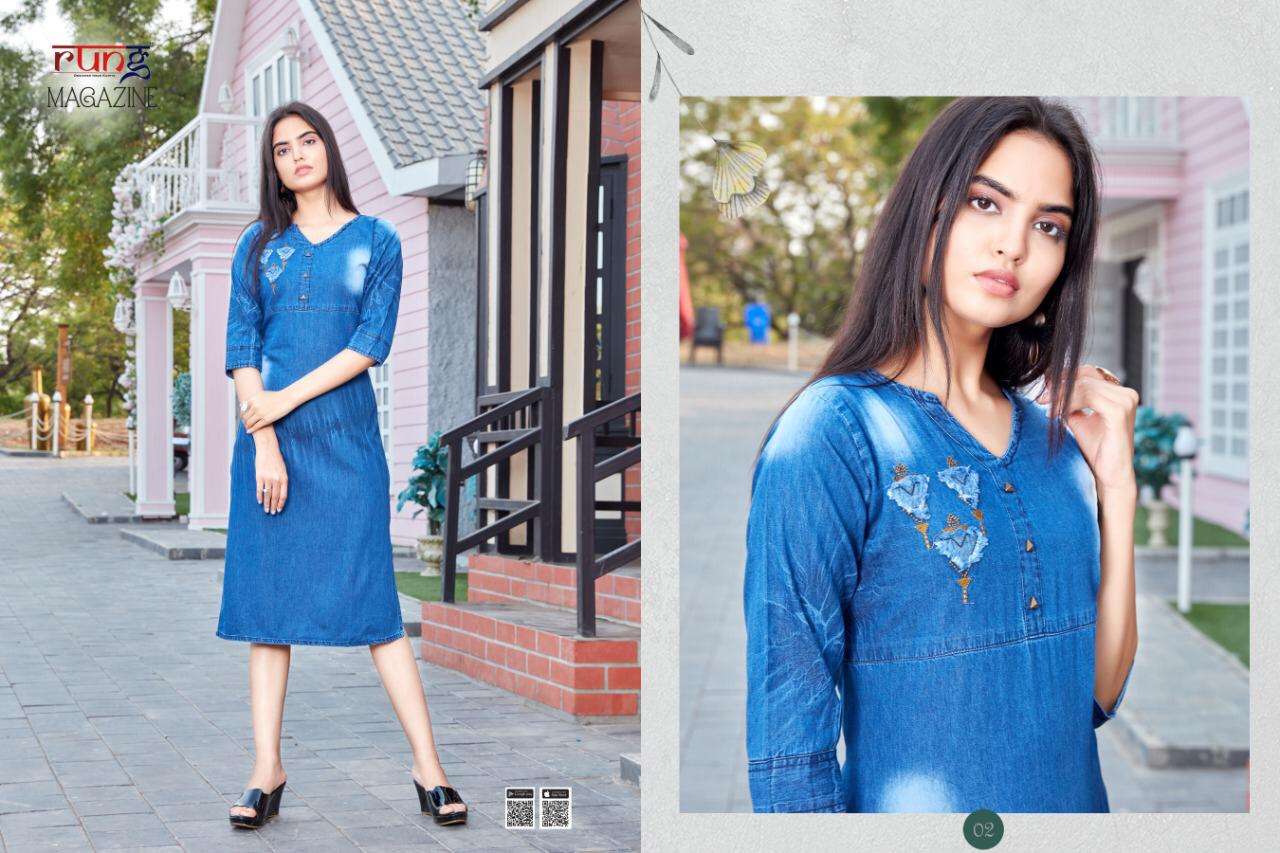 Wholesale Girls Denim Dress 1013Y Varol Kids 10730763  Light Blue