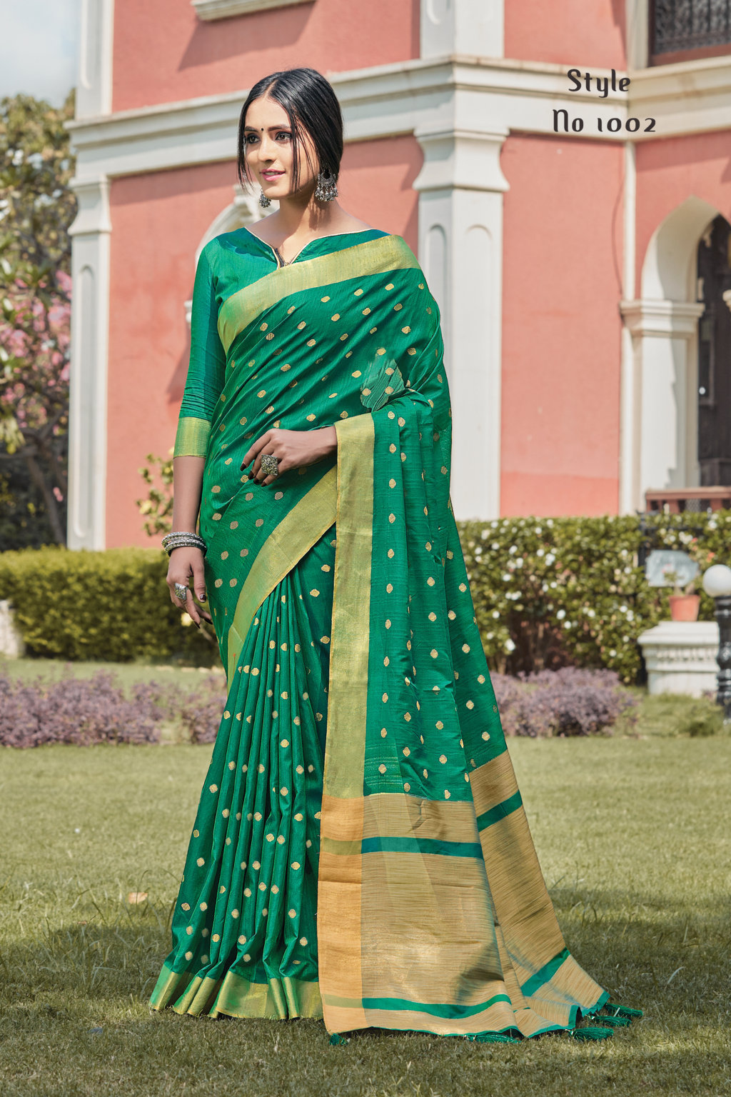 Sangam Presents Tara Sitara Vol-3 Handloom Silk Saree With Zari Weaving