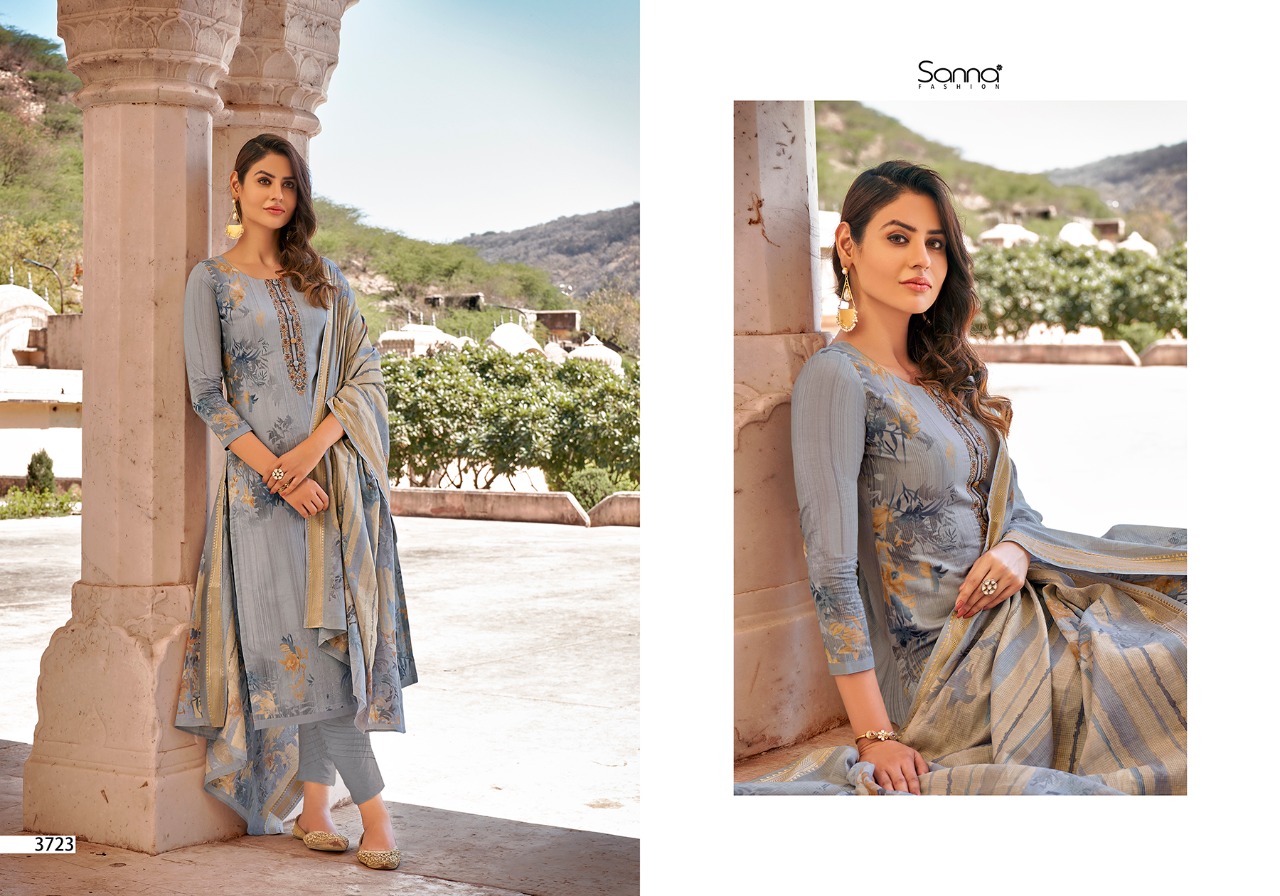 Sanna Ariana Cotton Dress Neck Designs Online Sop
