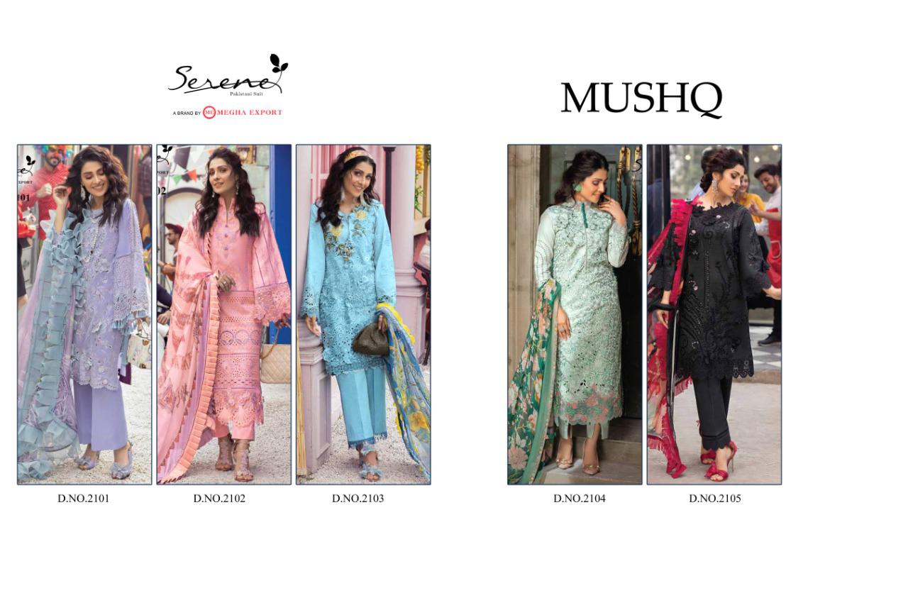 Serene Mushq Expensive Bollywood Designer Salwar Suits In Low Rate