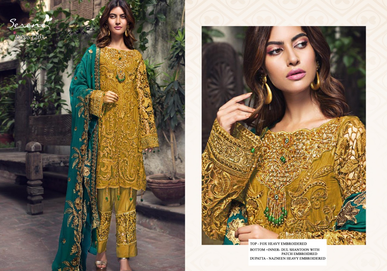 Serene Zebtan Pakistani Suits In Wholesale Price