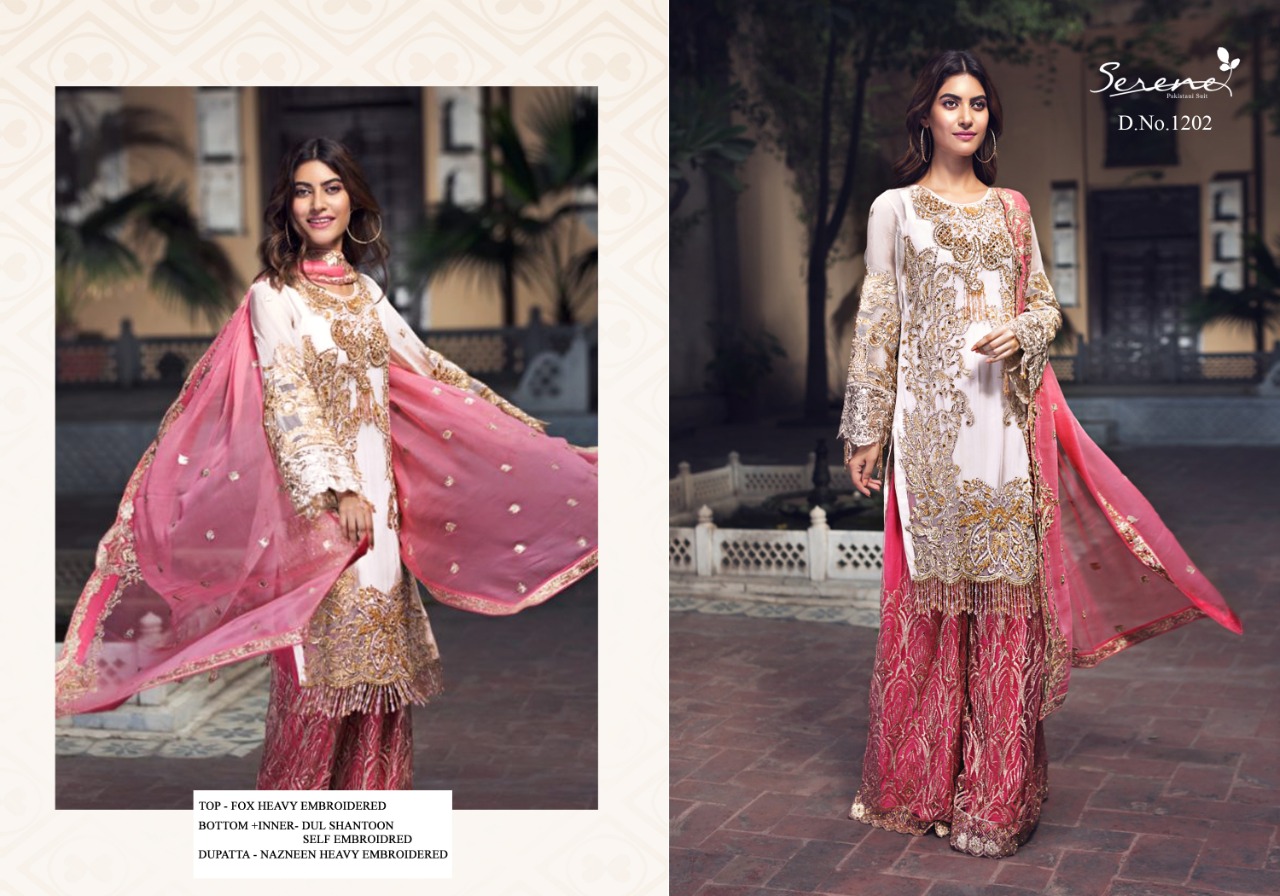 Serene Zebtan Pakistani Suits In Wholesale Price