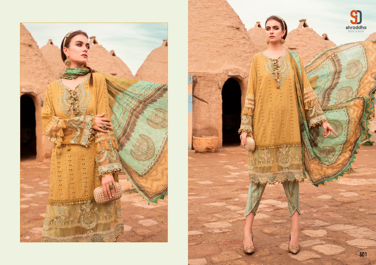 Shraddha Maria B Siffli Collection Designer Eid Festival Wear Online Shopping