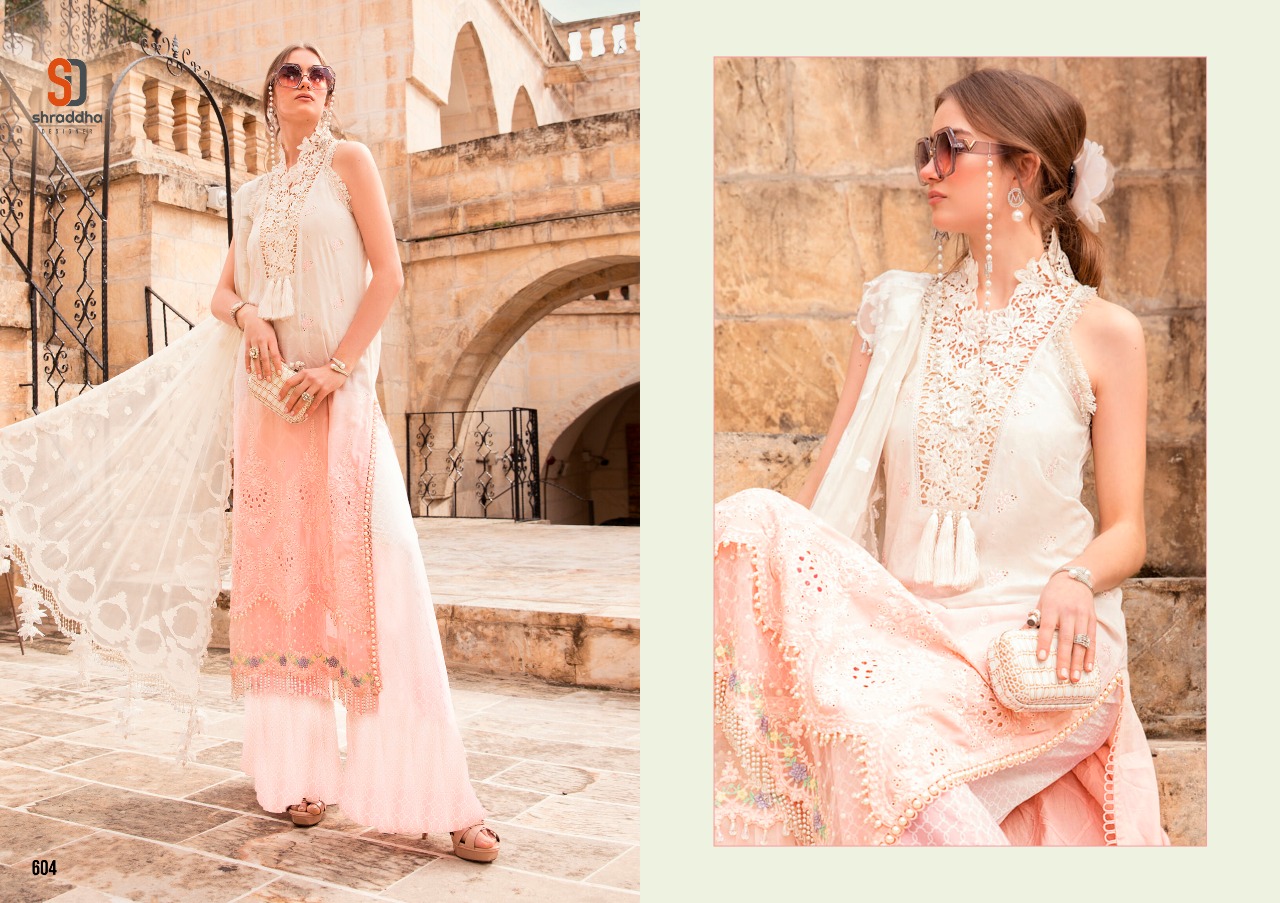 Shraddha Maria B Siffli Collection Designer Eid Festival Wear Online Shopping