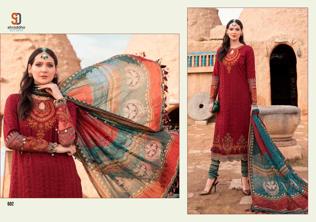 Shraddha Maria B Siffli Collection Designer Eid Festival Wear Online Shopping