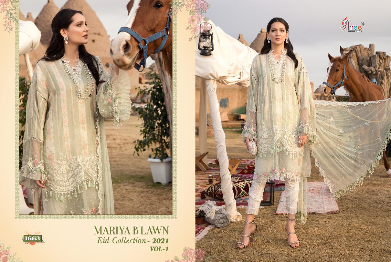 Shree Presents  Mariya B Lawn Eid Collection 2021 Vol 1 Pakistani Salwar Suits