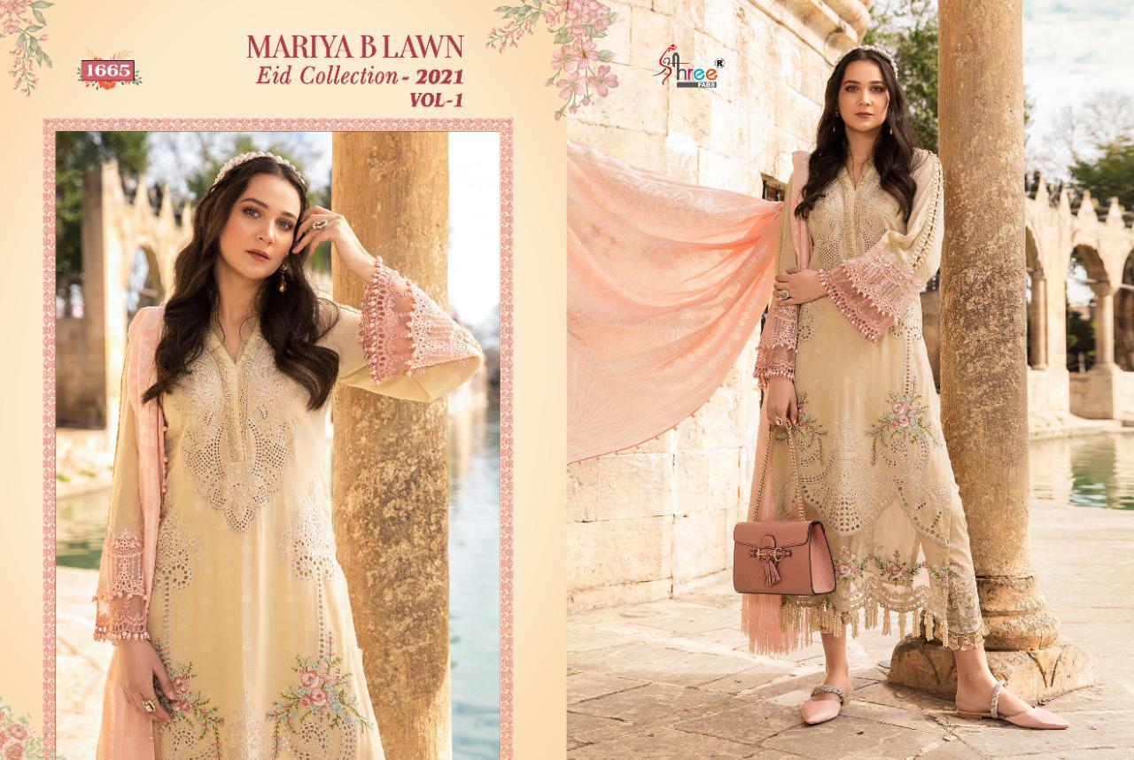 Shree Presents  Mariya B Lawn Eid Collection 2021 Vol 1 Pakistani Salwar Suits
