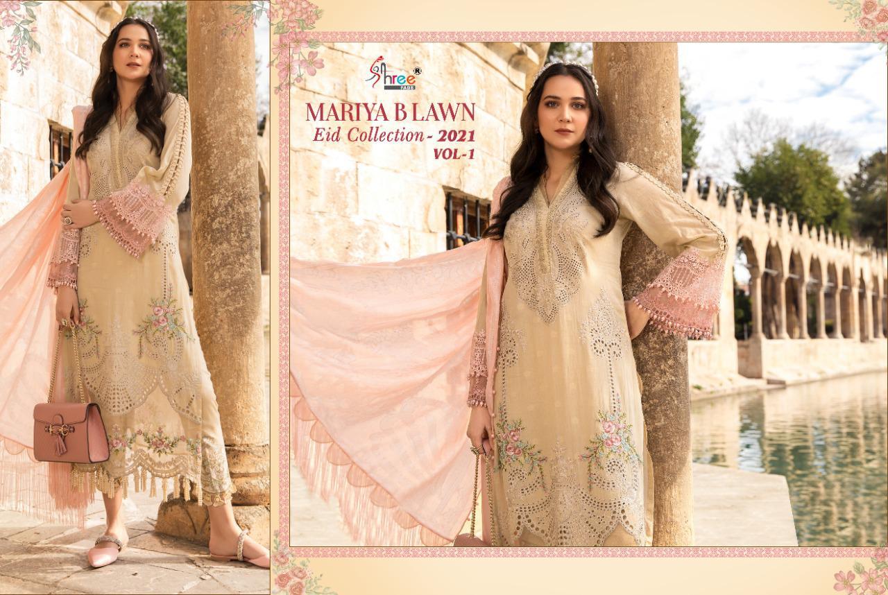 Shree Presents  Mariya B Lawn Eid Collection 2021 Vol 1 Pakistani Salwar Suits