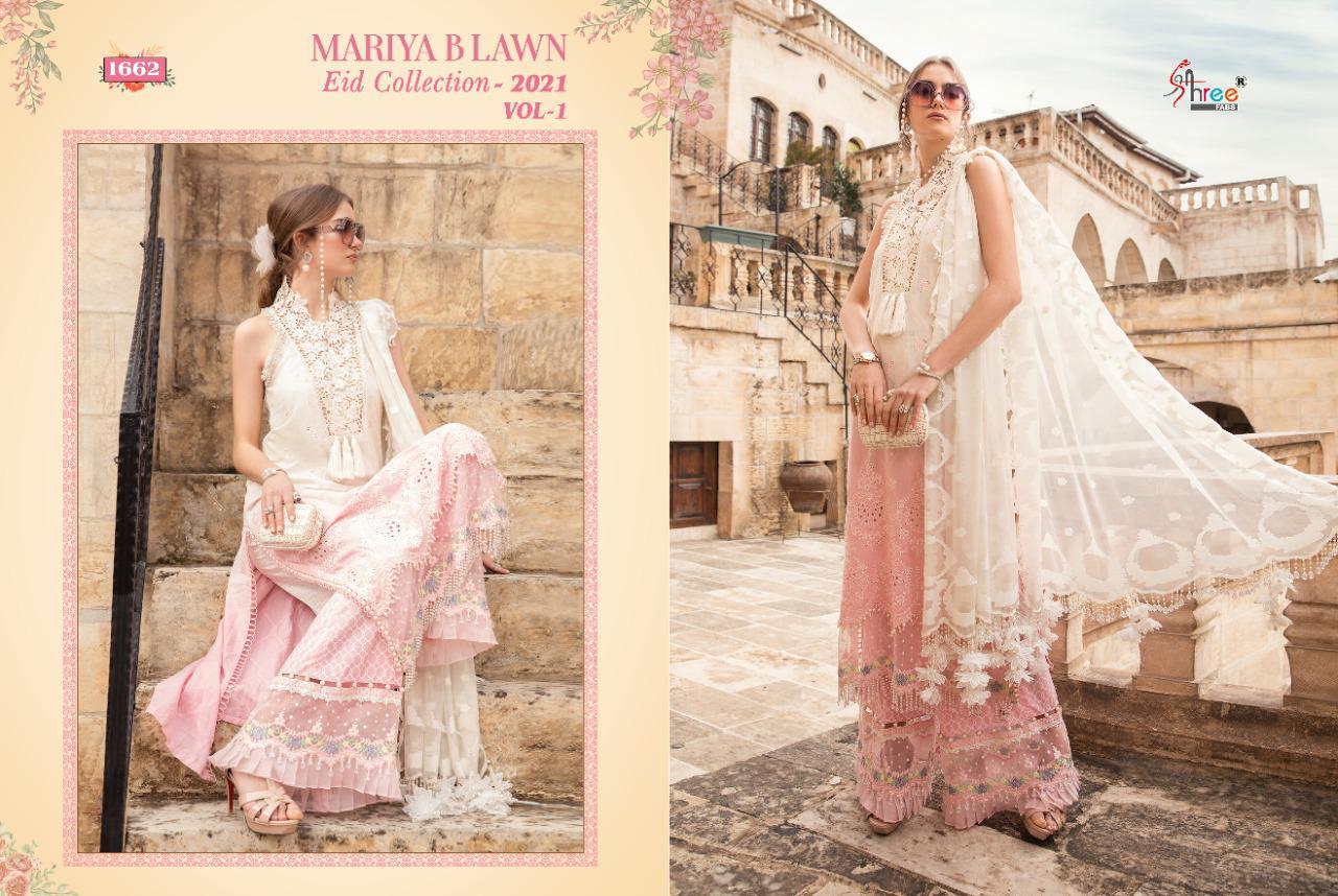 Shree Presents  Mariya B Lawn Eid Collection 2021 Vol 1 Pakistani Salwar Suits