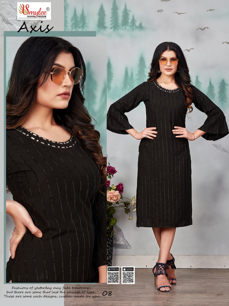 Smylee Axis  Latest Kurtis Catalogue
