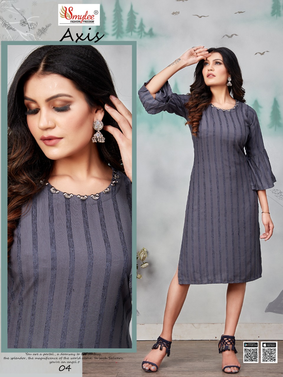 Smylee Axis  Latest Kurtis Catalogue
