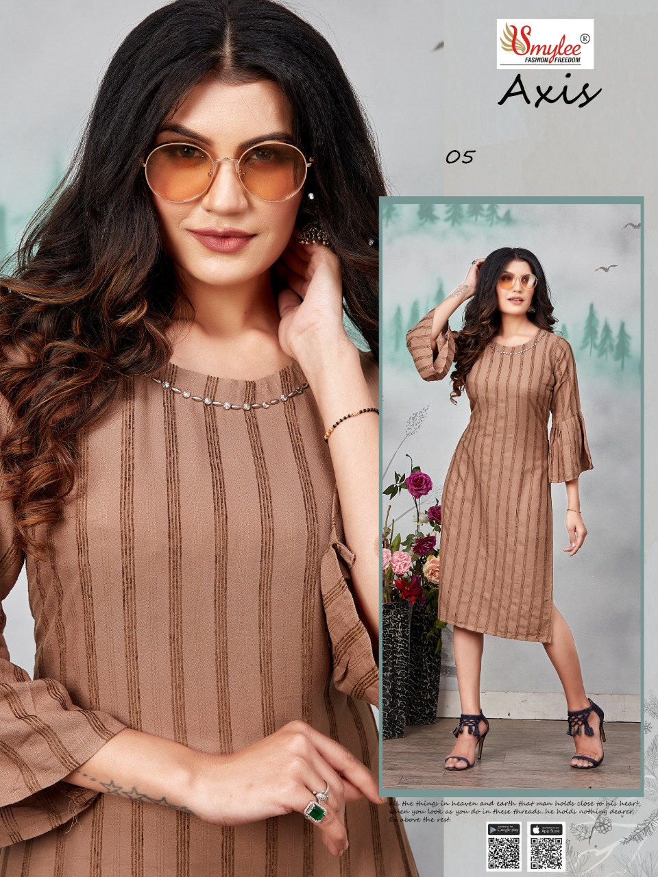 Smylee Axis  Latest Kurtis Catalogue
