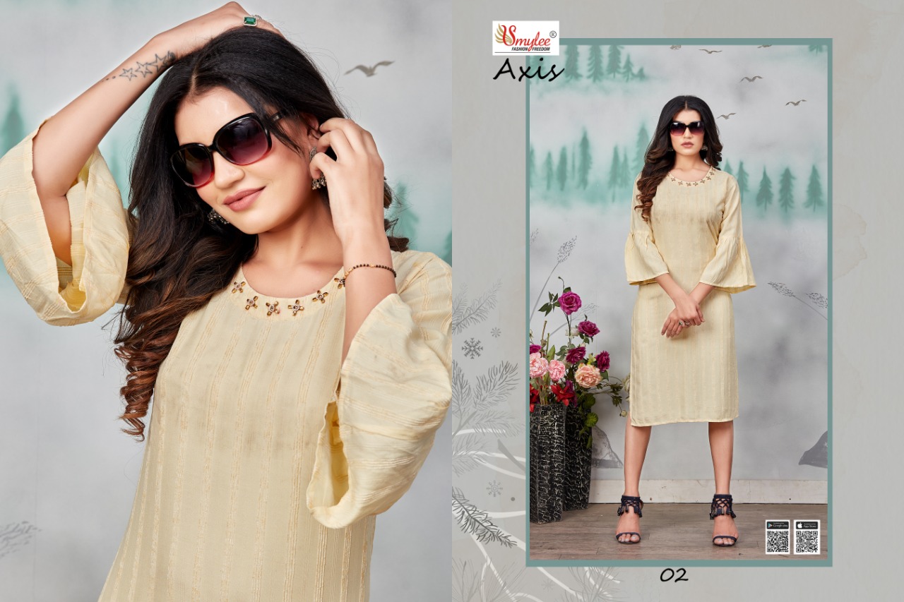 Smylee Axis  Latest Kurtis Catalogue