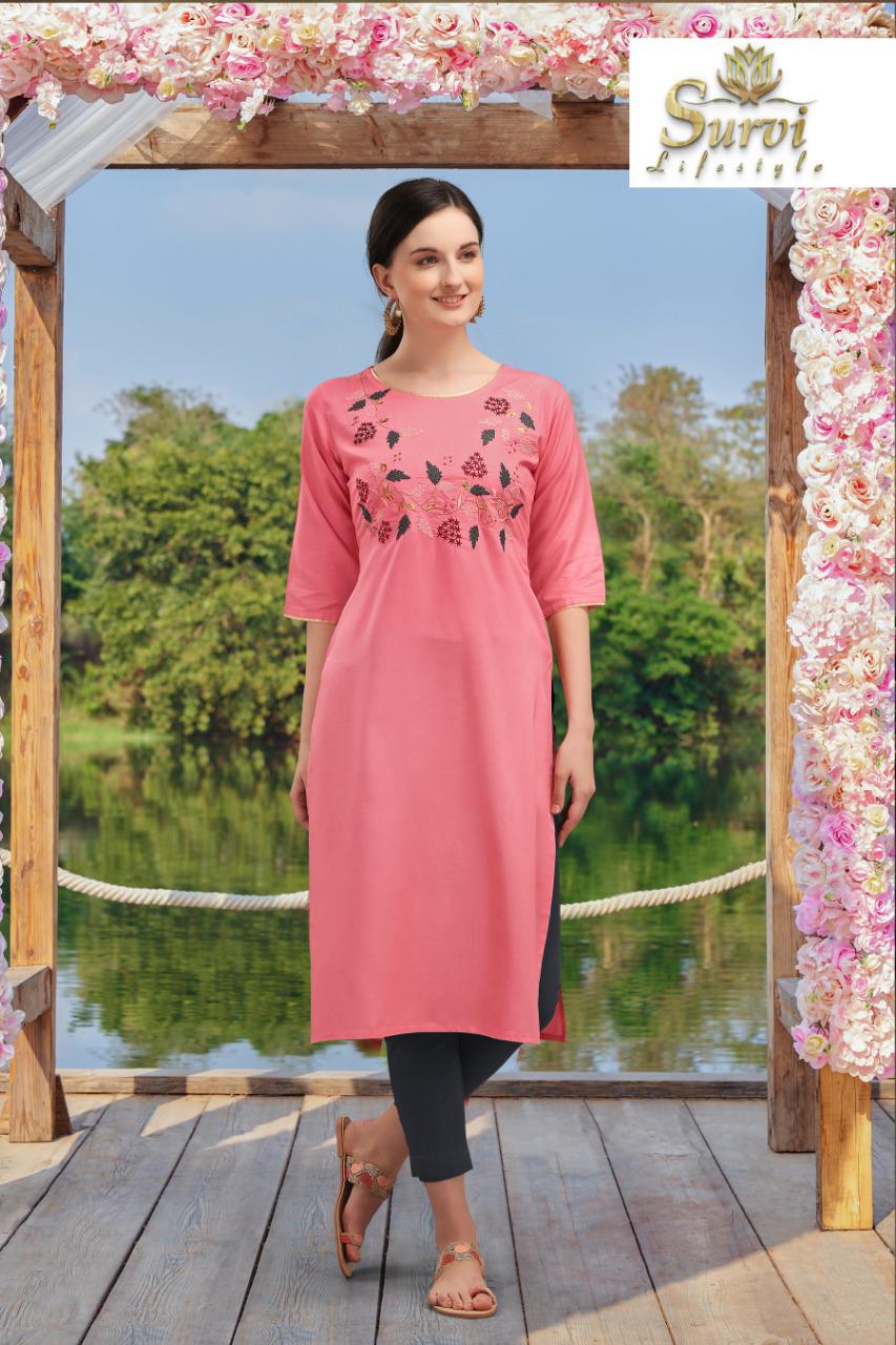 Survi Archi Vol 1 Branded Kurtis Wholesale In Surat