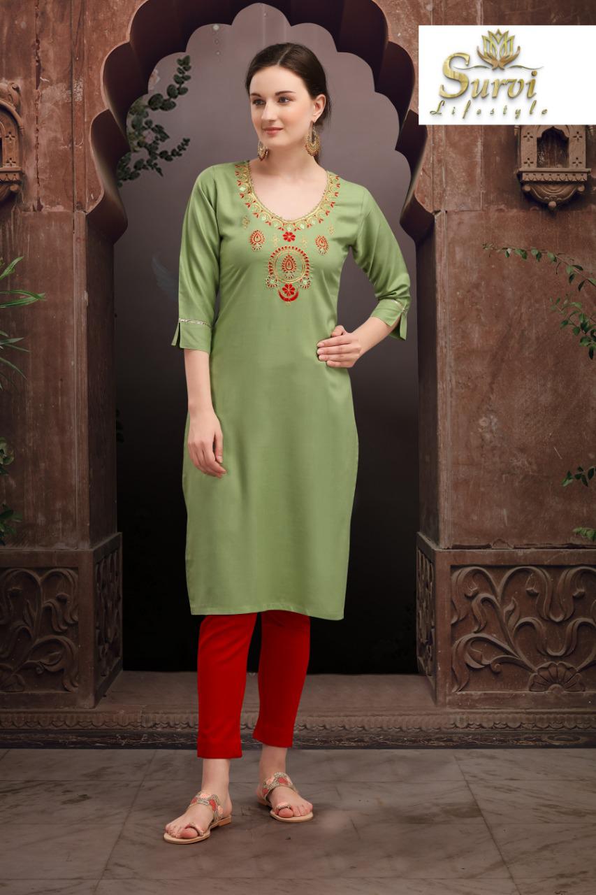 Survi Archi Vol 1 Branded Kurtis Wholesale In Surat