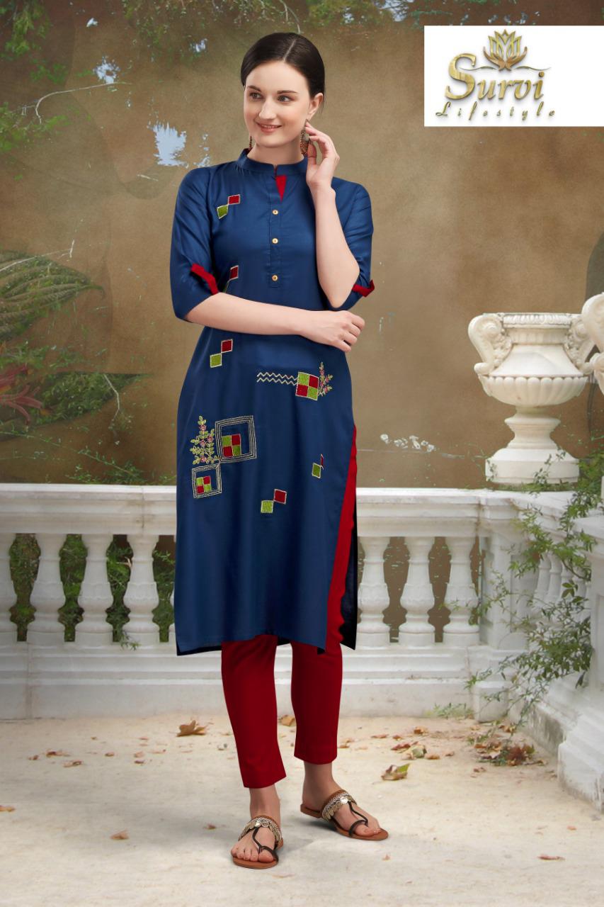 Survi Archi Vol 1 Branded Kurtis Wholesale In Surat