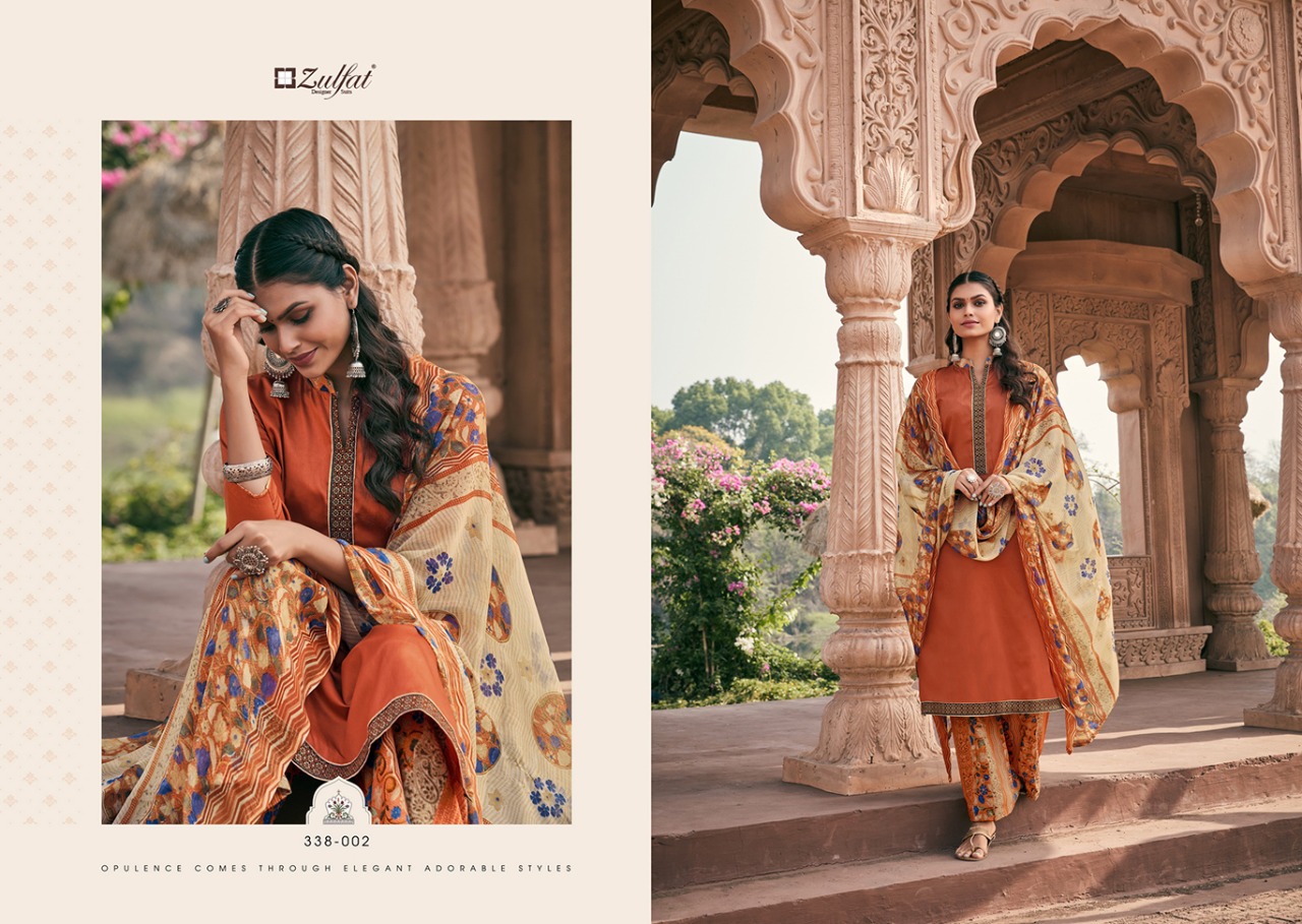 Zulfat  Patiala Magic  Pure Cotton Printed Dress Online Shopping