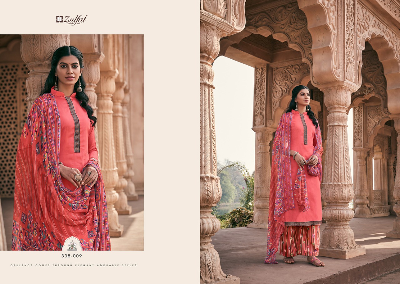 Zulfat  Patiala Magic  Pure Cotton Printed Dress Online Shopping