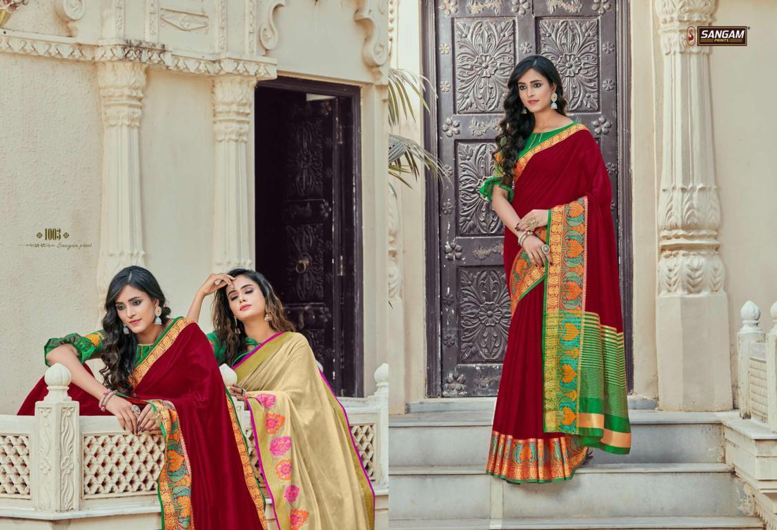 Sangam Kadi Silk Vol- 7 Handloom Cotton Sarees