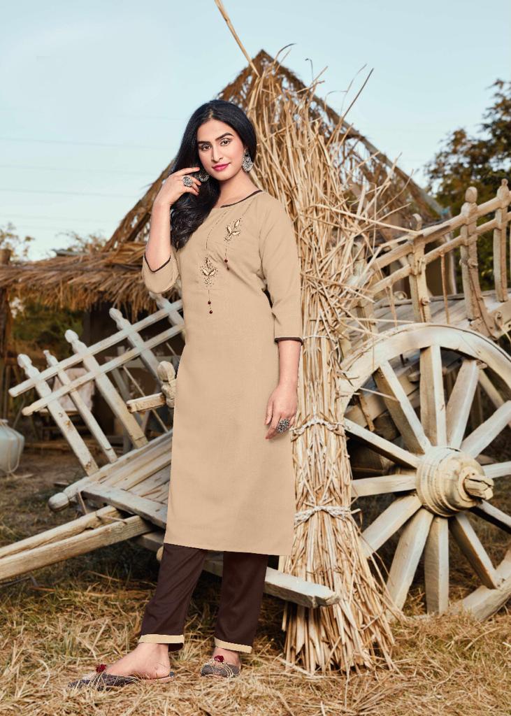 12 Angel Presents Fantom Designer  Kurti  With Bottom