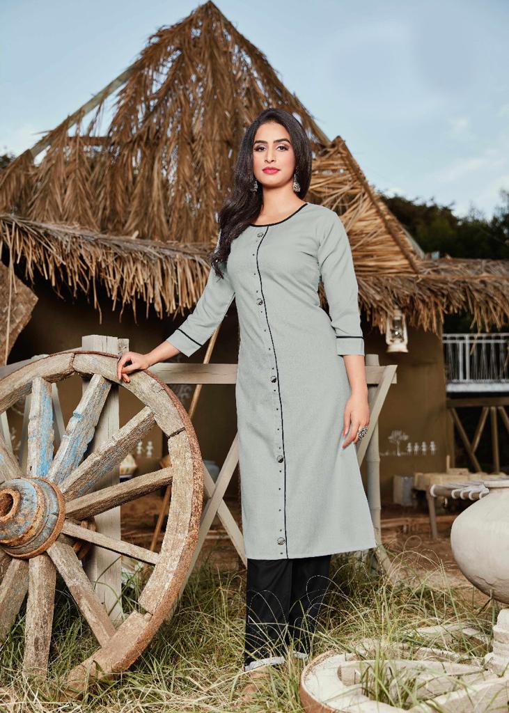 12 Angel Presents Fantom Designer  Kurti  With Bottom