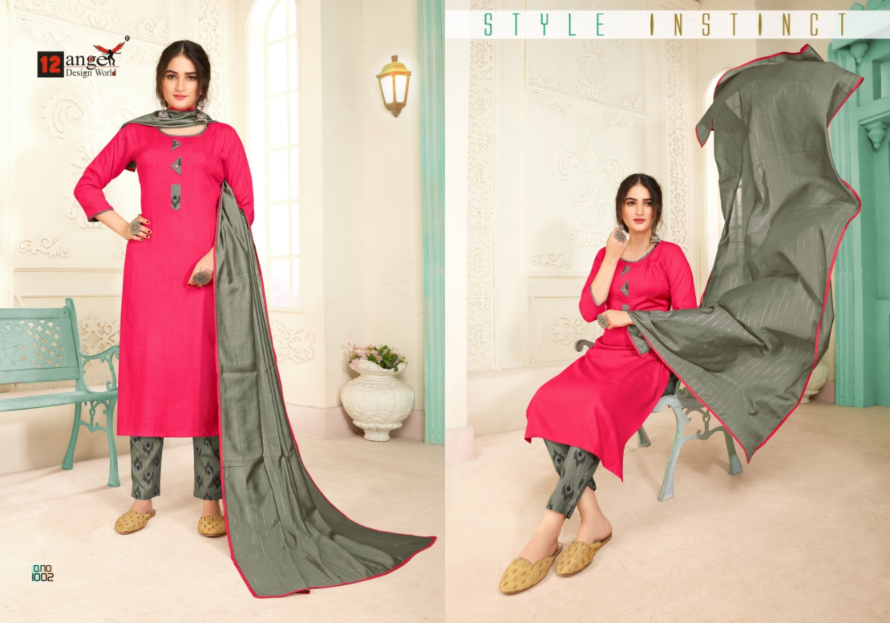 12 Angel Presents Ishita Vol 2  Designer  Kurti Collection