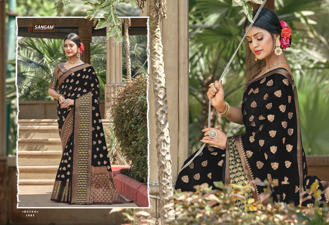 Sangam Presents Vartika Handloom Cotton Sarees
