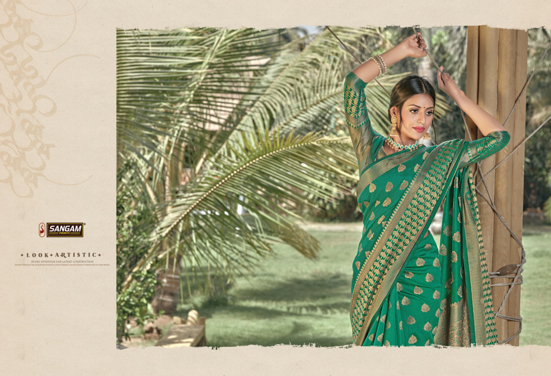 Sangam Presents Vartika Handloom Cotton Sarees