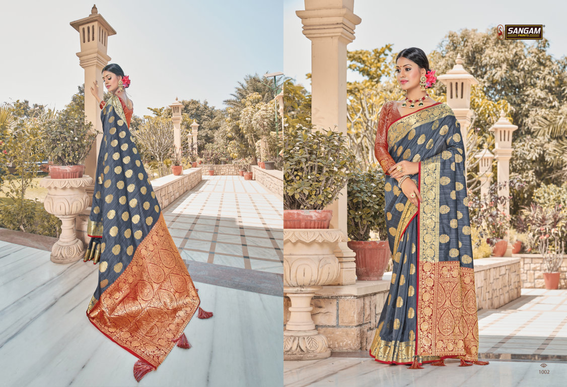 Sangam Presents Veerangana Pure Soft Silk Sarees