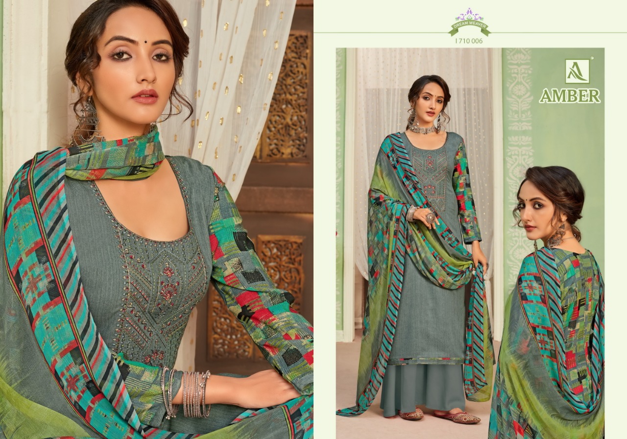 Alok  Amber Buy Online Wholesale Ladies Dress Materials