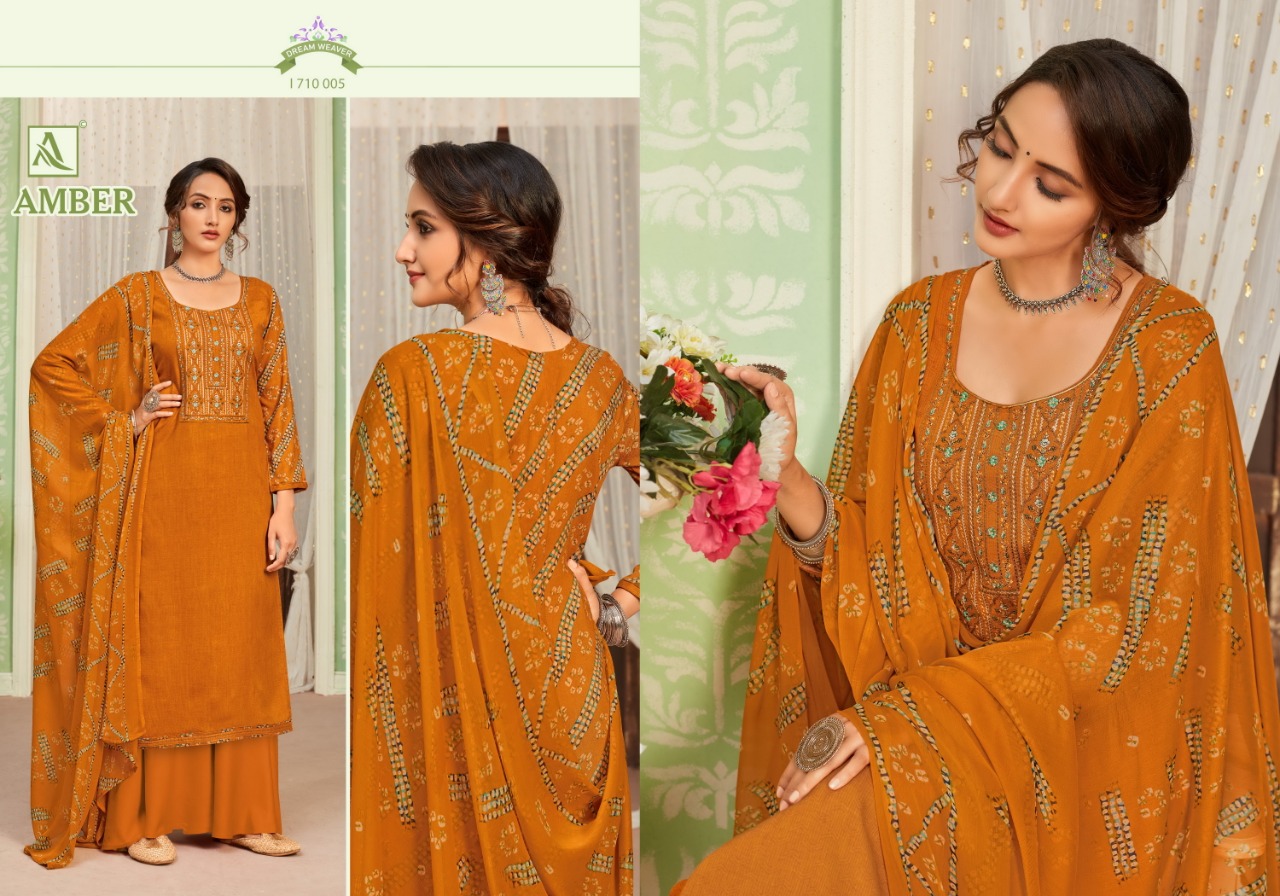 Alok  Amber Buy Online Wholesale Ladies Dress Materials