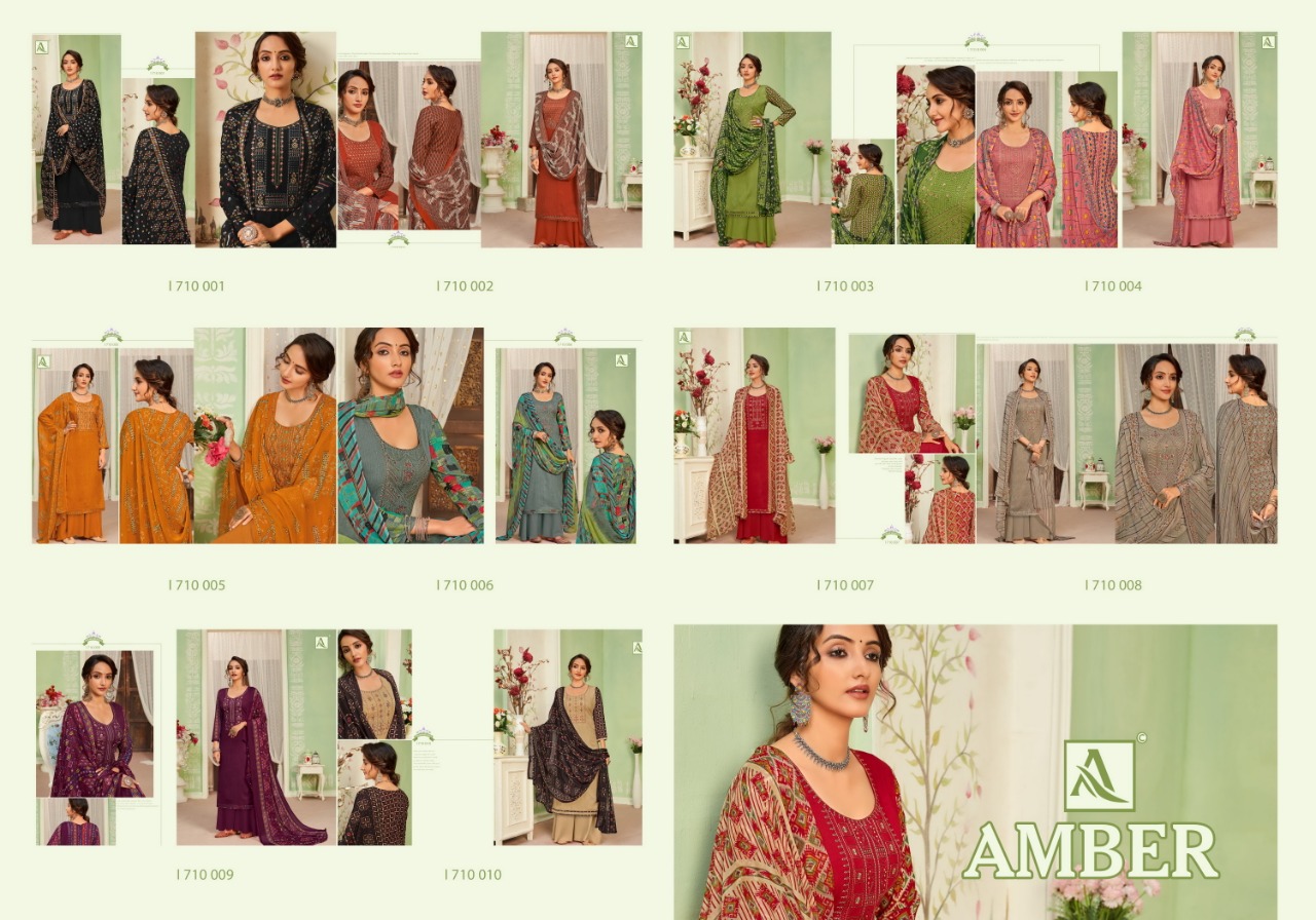 Alok  Amber Buy Online Wholesale Ladies Dress Materials