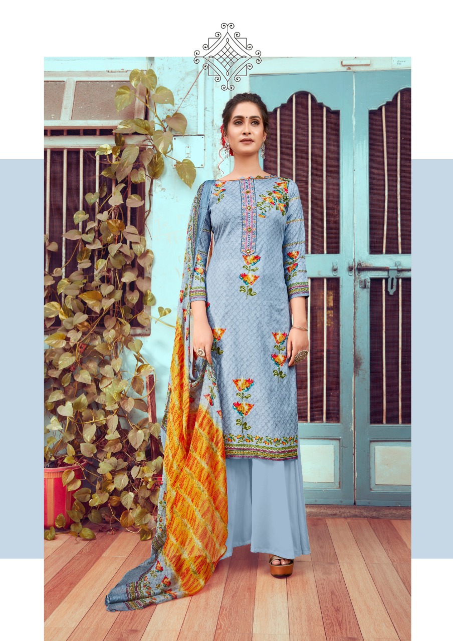 Anita Kesariya Sohni Summer Dress Material Wholesale Rate