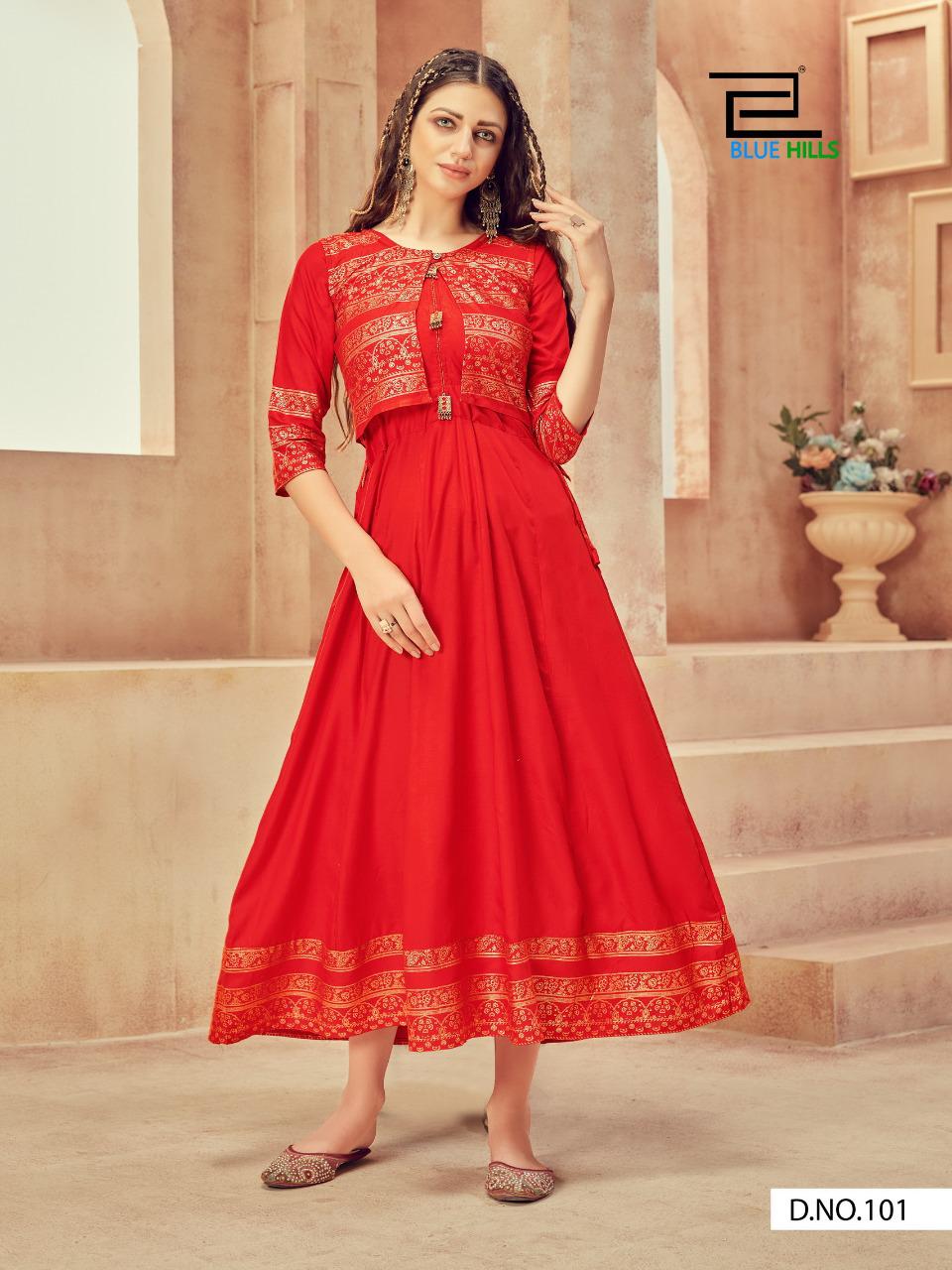 Designer Red Rayon Anarkali Kurti | Kalamkari dresses, Party wear indian  dresses, Designer anarkali dresses