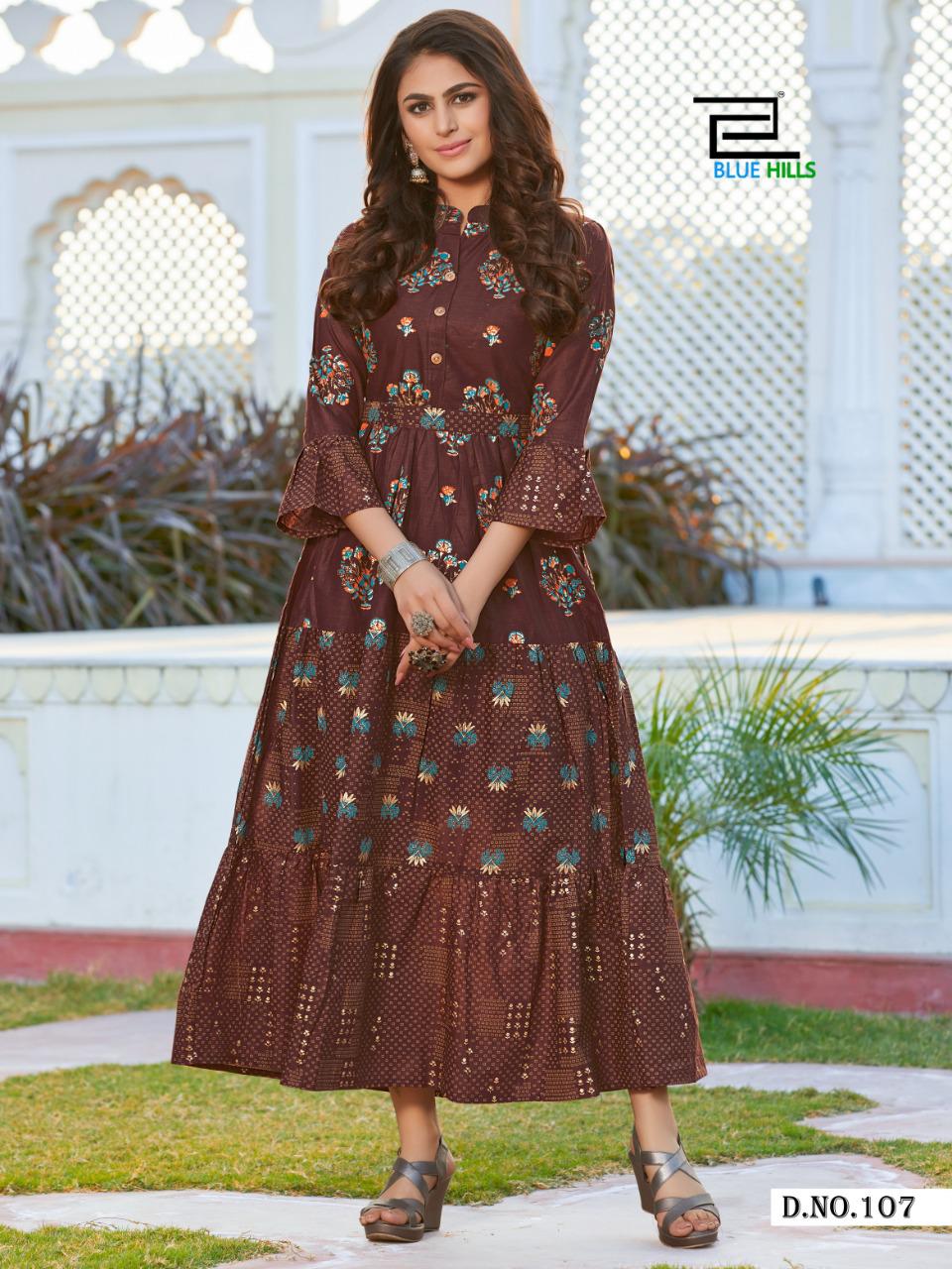 Blue Hills  Presents  Gulabo  Vol 1  Long Kurti Collection