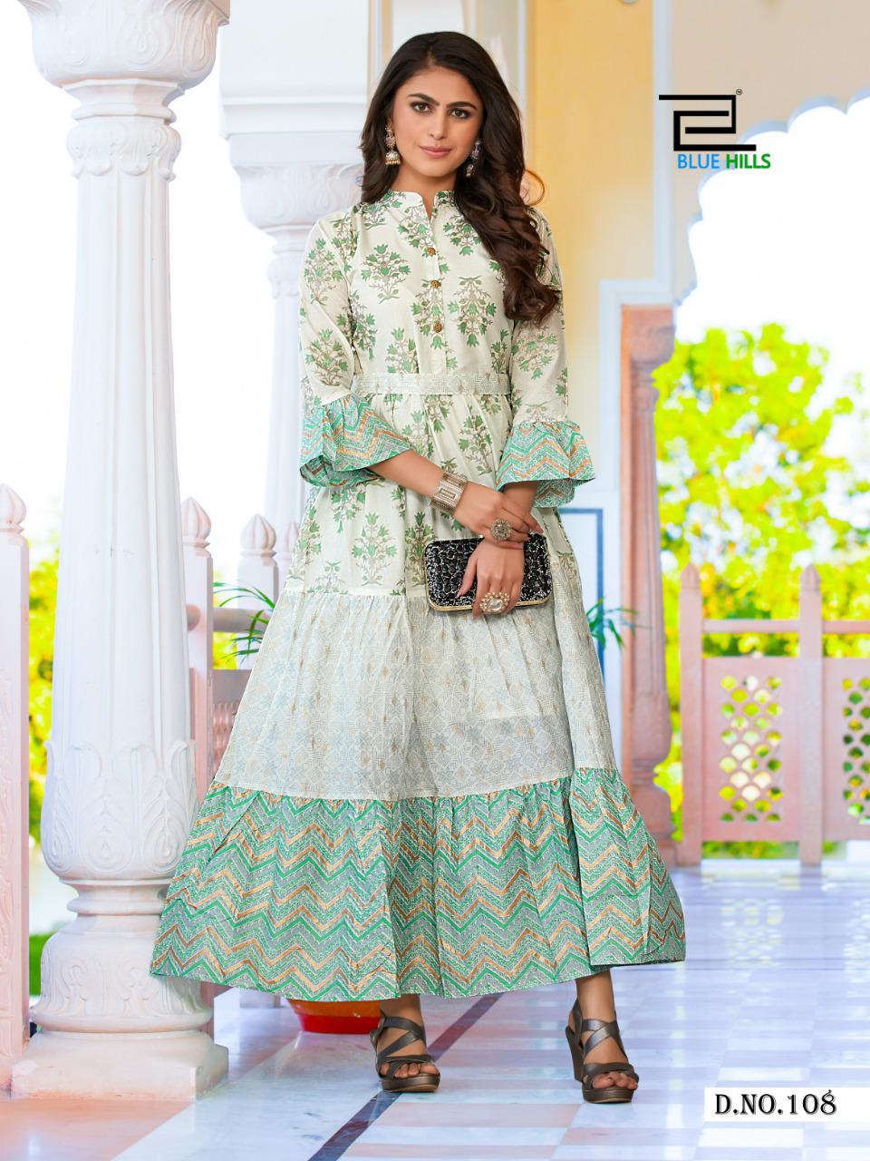 Blue Hills  Presents  Gulabo  Vol 1  Long Kurti Collection