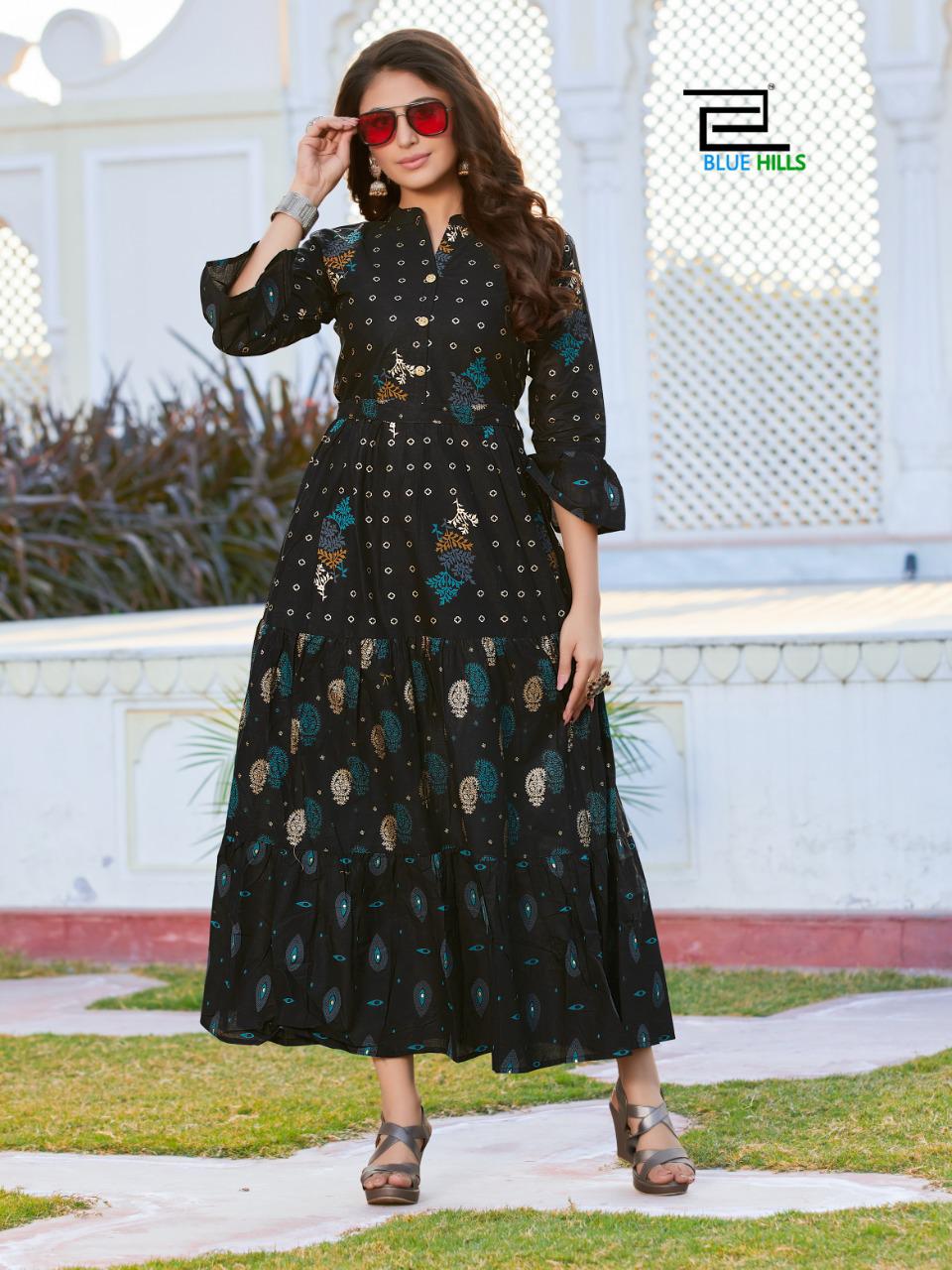 Blue Hills  Presents  Gulabo  Vol 1  Long Kurti Collection
