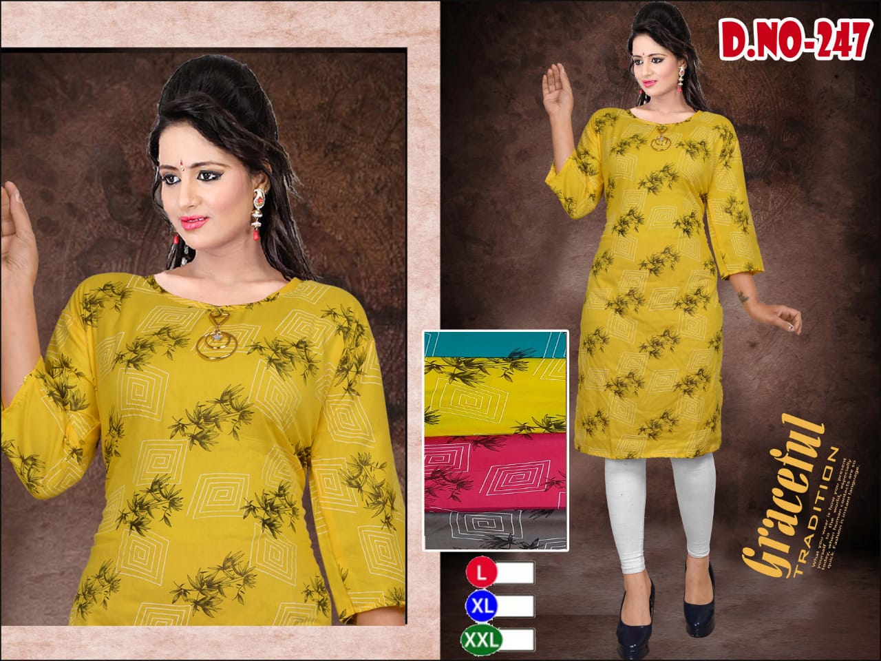 Fc Presents Colors Vol 10 Casual Wear Summer Kurtis