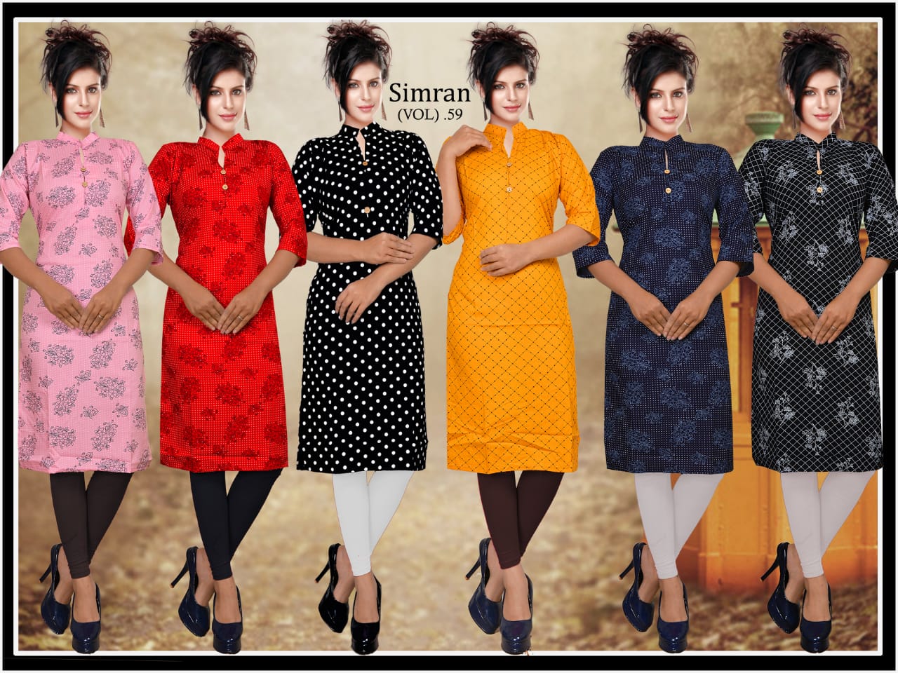Fc  Colors Vol 15 Casual Wear Kurti Catalog