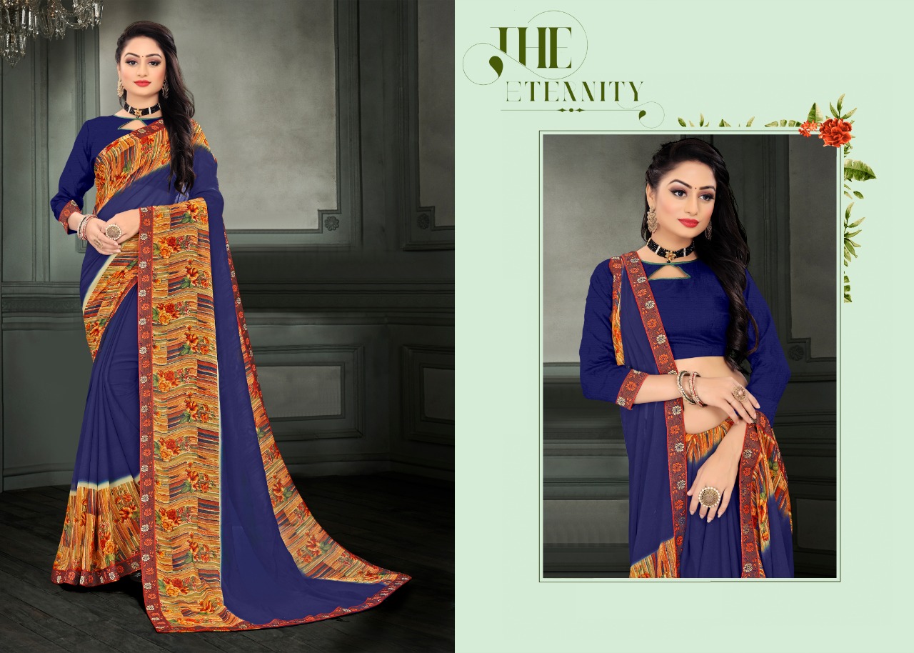Fc Presents Pankhuri Casual Wear Saree Collection