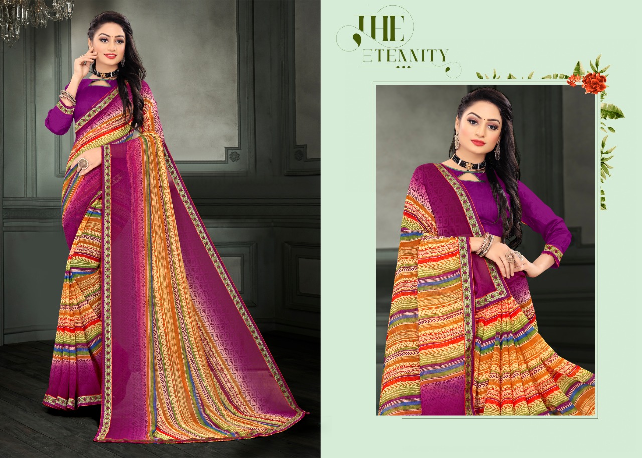 Fc Presents Pankhuri Casual Wear Saree Collection