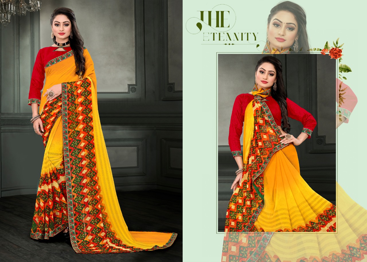 Fc Presents Pankhuri Casual Wear Saree Collection