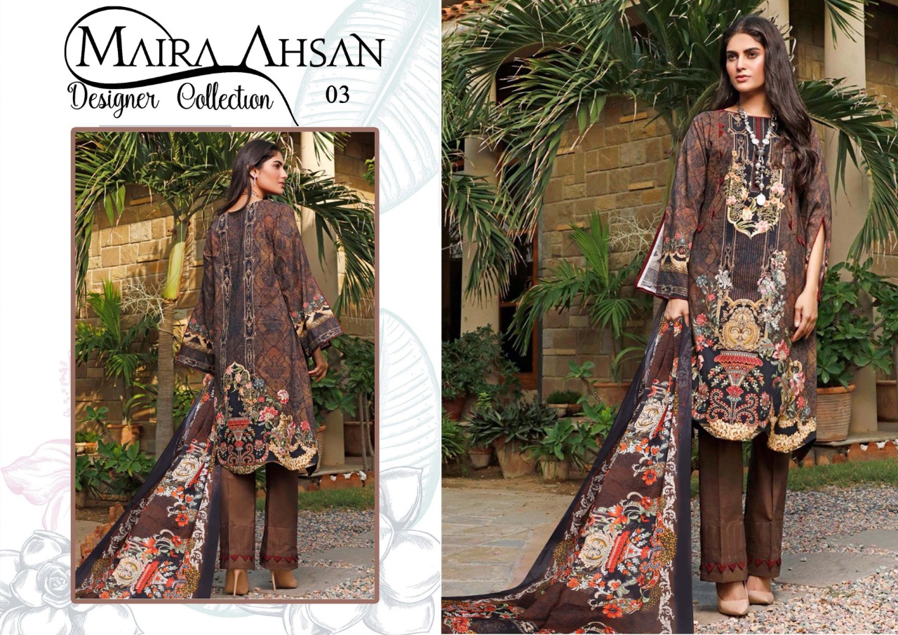 Maira Ahsan Designer Collection Vol 1  Salwar Suit Wholesale Catalog 10 Pcs